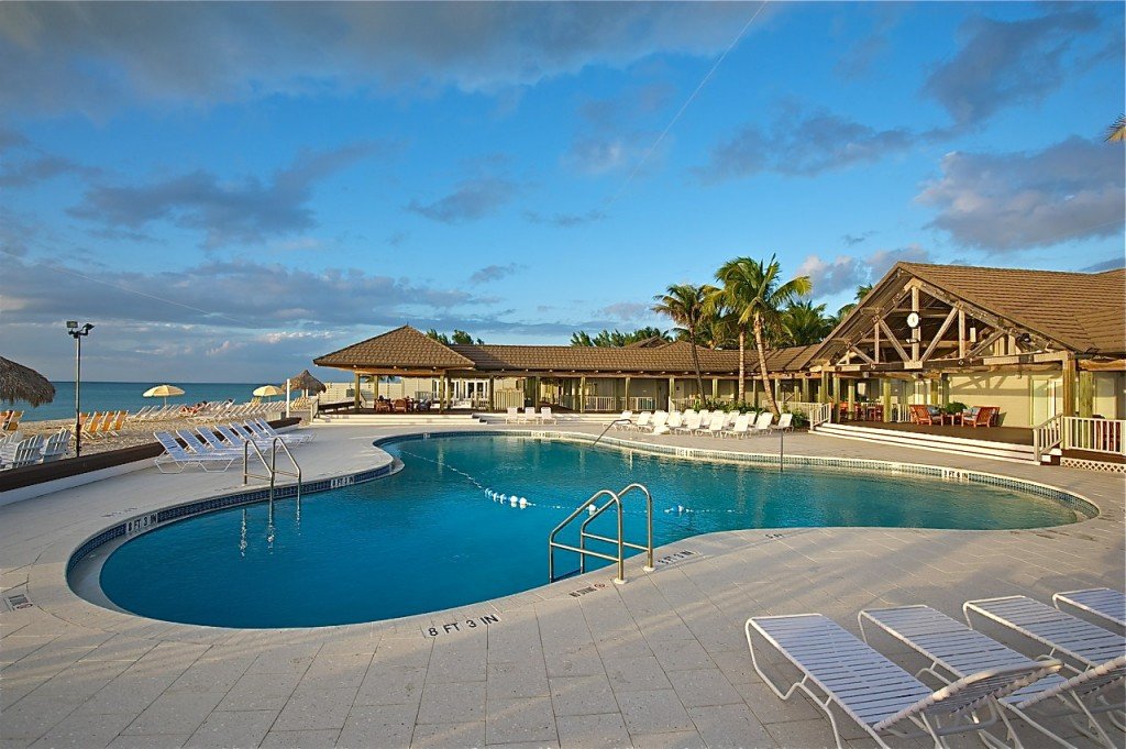 Straight out of a design magazine is what you’ll think when setting eyes on the pristine pool at the resort’s beach club.