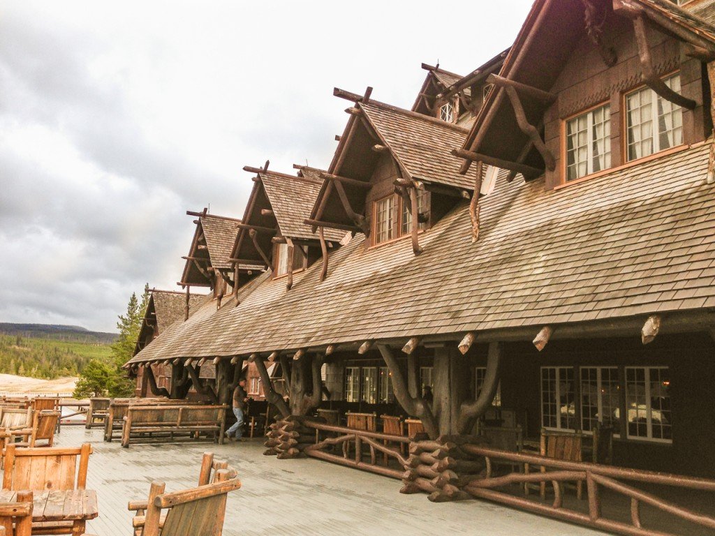 Old Faithful Inn Deck