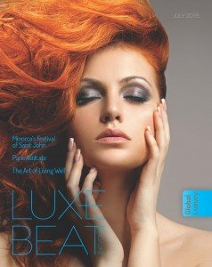 Luxe Beat Magazine Cover July 2015