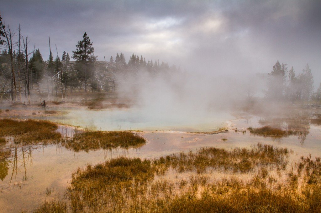 The mystical landscape of Yellowstone