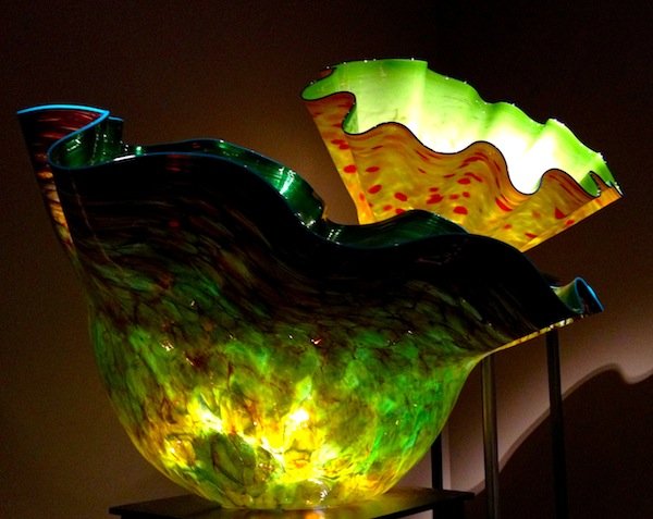 Macchia Forest filled with trademark Chihuly bowls-pic by JRN