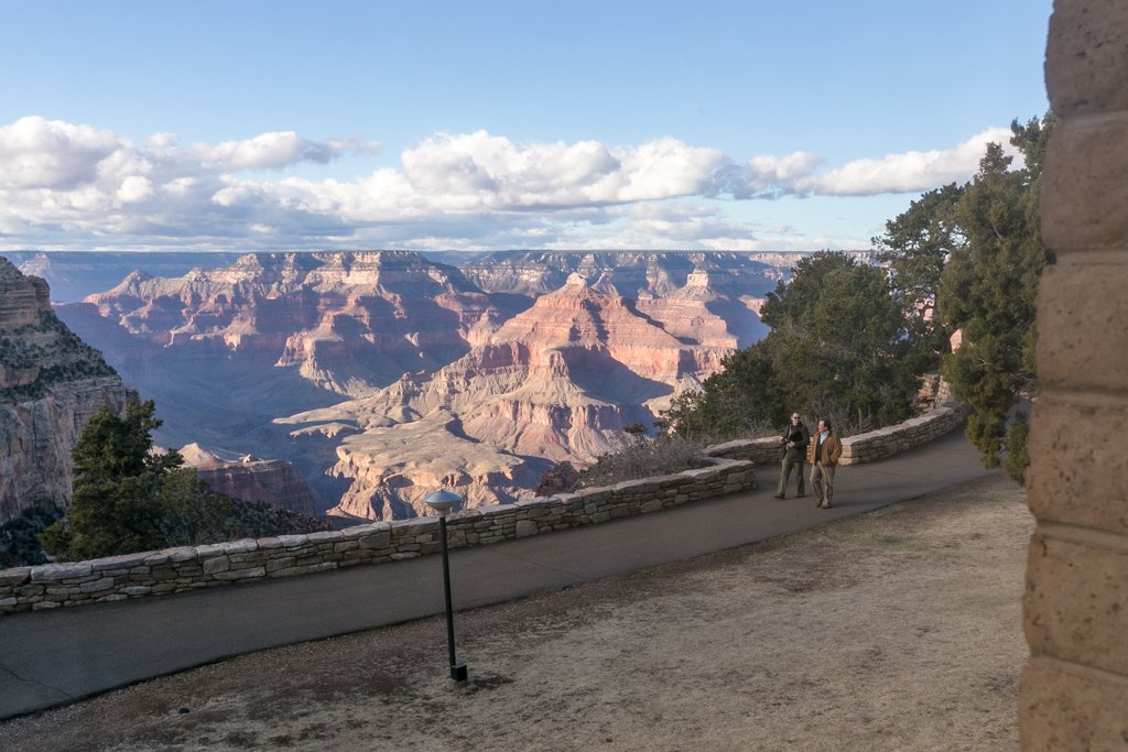 Afternoon View from Kachina Lodge Room