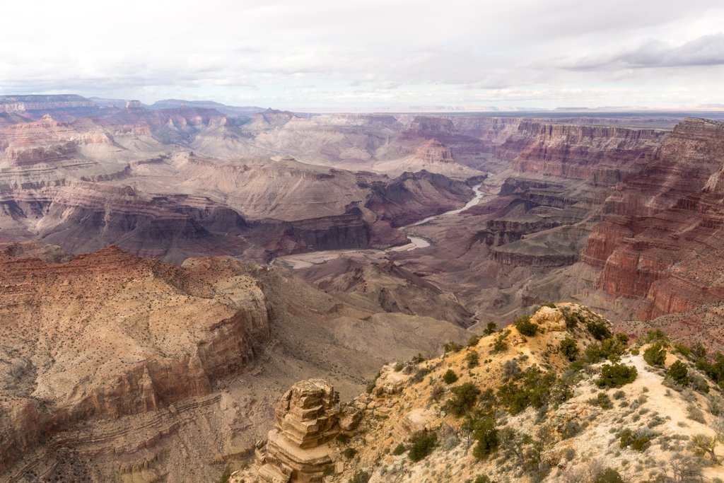 View from Desert View Watchtower