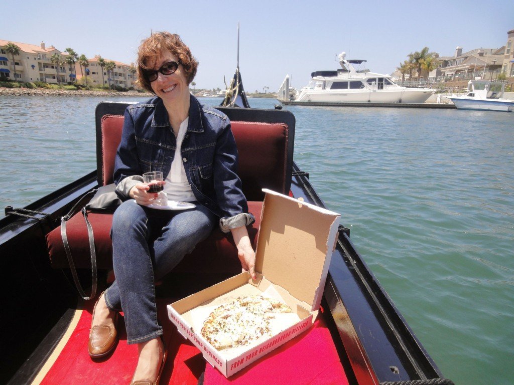 Order a lunch and wine for the Gondola ride at Channel Island Harbor. Photo by Allan Kissam