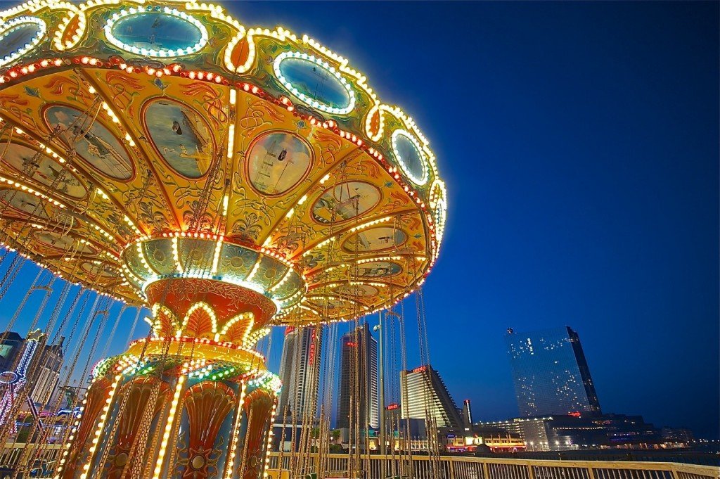 Embrace your inner child at the Steel Pier. Image Credit © Dale Sanders 2014. 