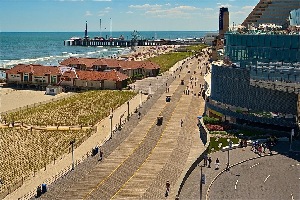 Opportunity as far as the eye can see along Atlantic City’s famed Boardwalk. Image Credit © Dale Sanders 2014. 