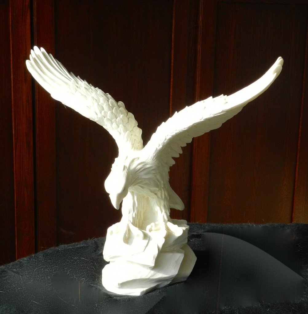 American Bald Eagle from American stone by an American artist.