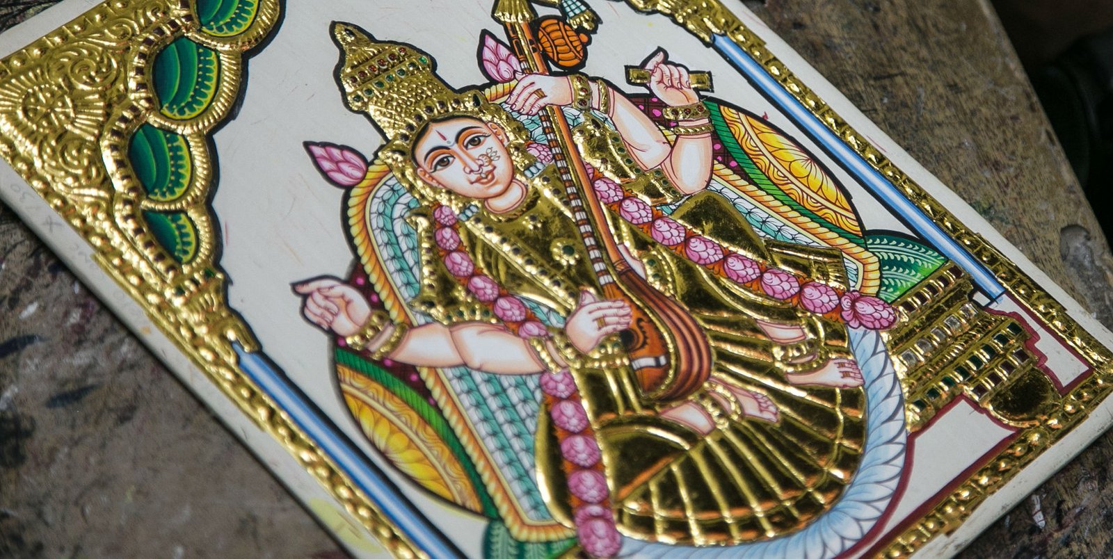 Discovering The Art Of Tanjore Paintings In Southern India