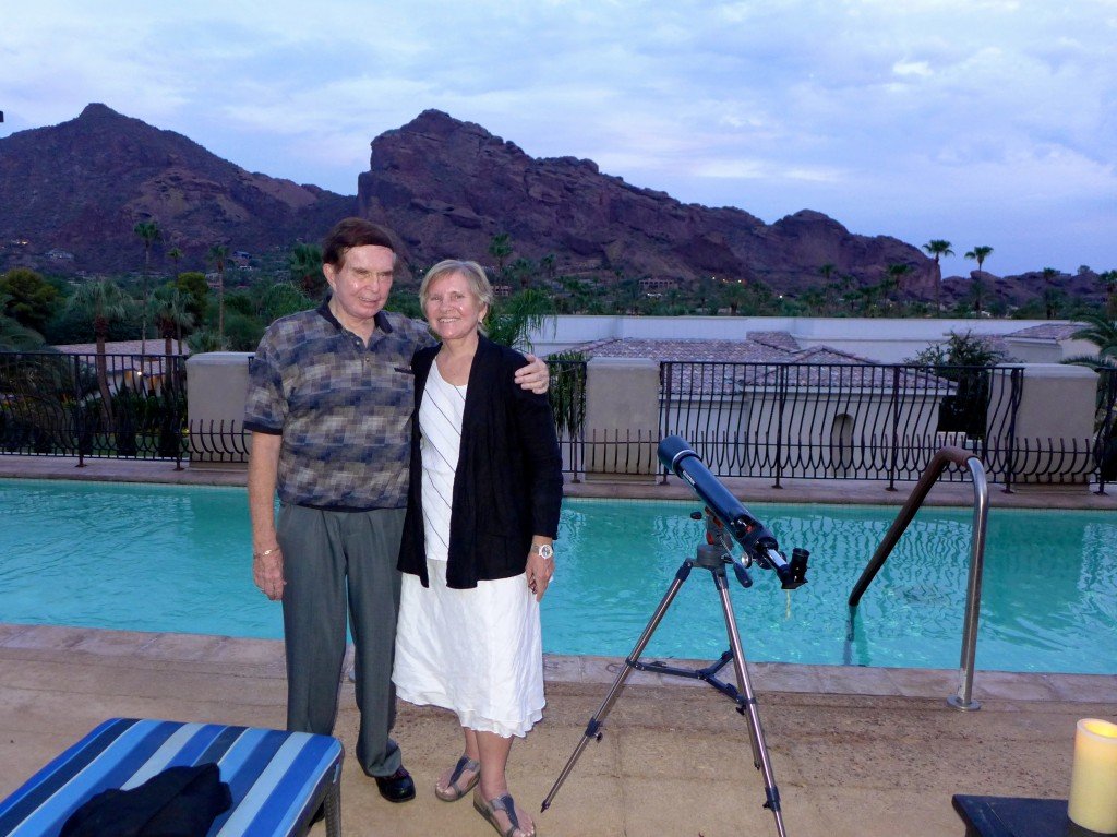 Norm & Maralyn Hill on Terrace