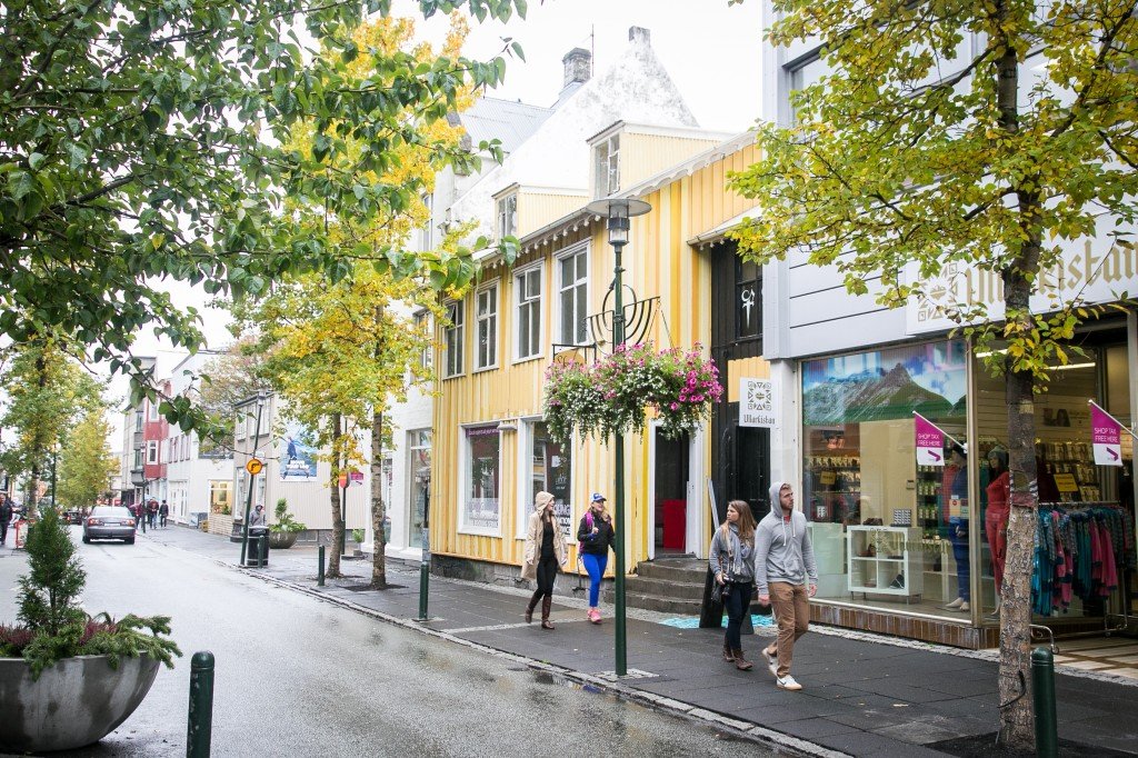 Reykjavik Street Scene