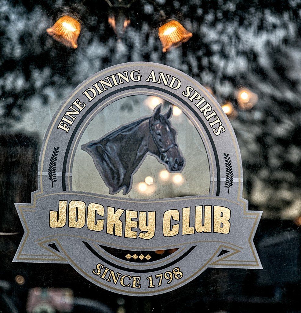 Jockey Club Sign