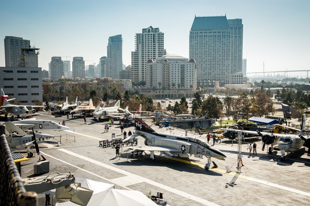 USS Midway Flight Deck