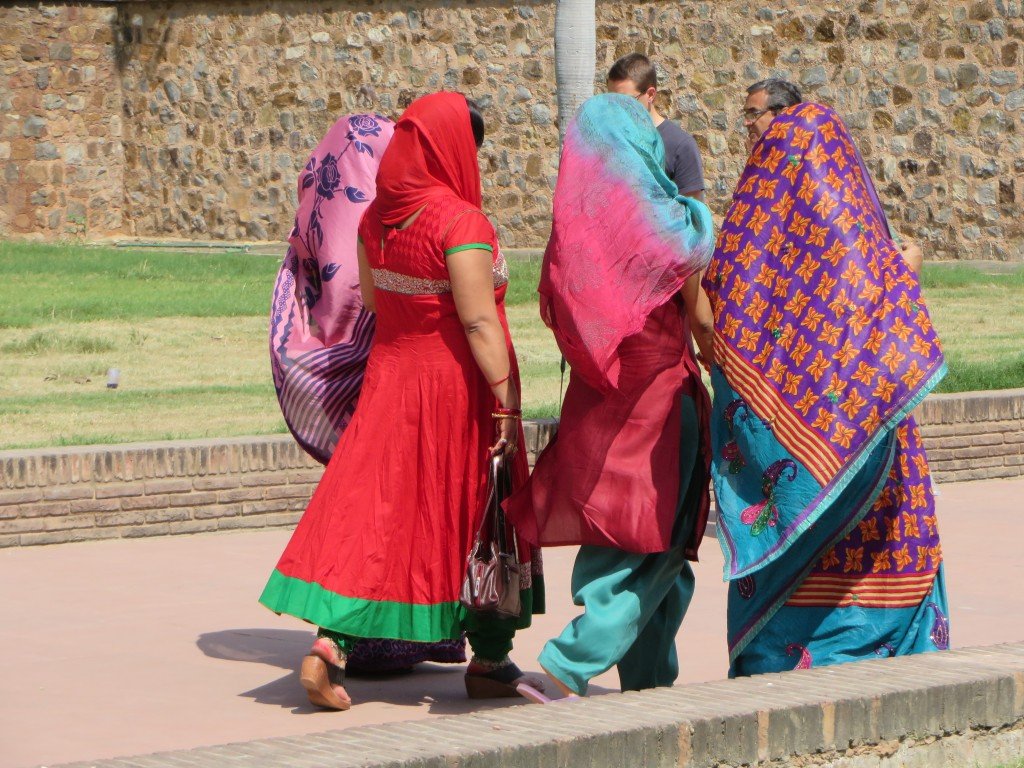 Indian woman on the street