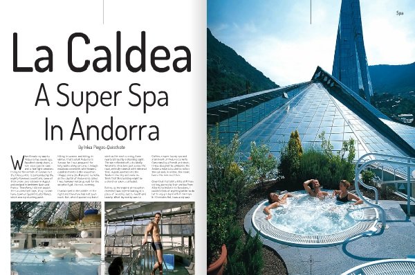 Inka's Article: La Caldea – A Superspa In Andorra