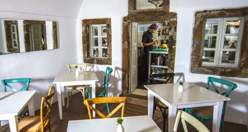 Kitchen Courtesy of Iconic Santorini