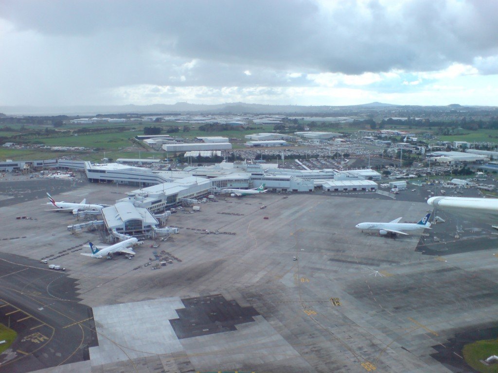 Auckland Airport. Photo by Uploader via Creative Commons
