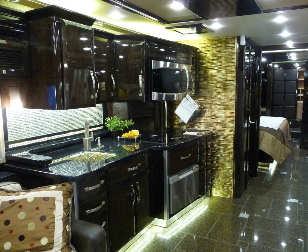 Motorhome kitchen