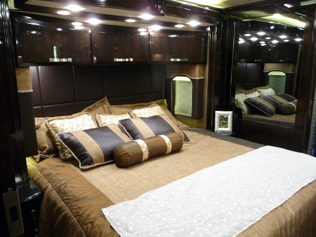 Motorhome bedroom