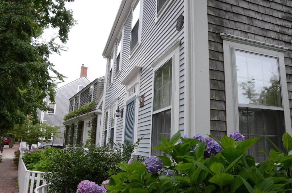 Beautiful homes on Nantucket.