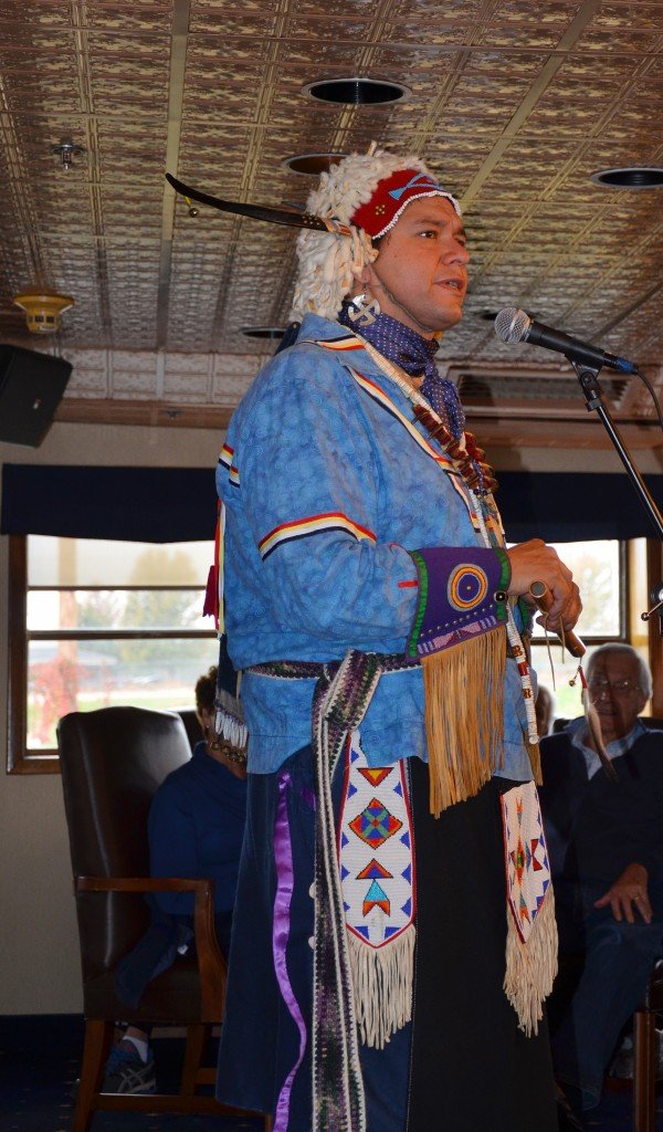 Nez Perce presenter.