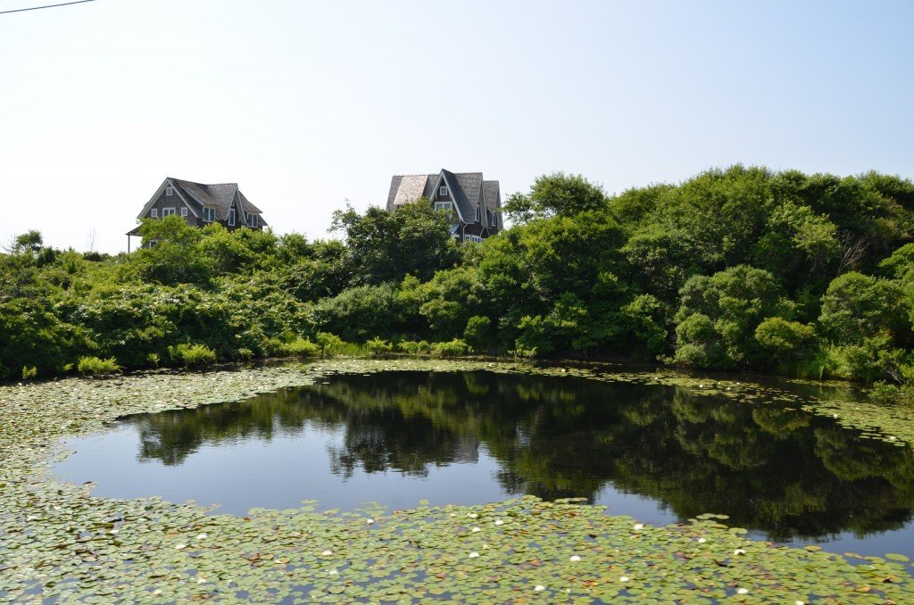 Quiet pond on Block Island.