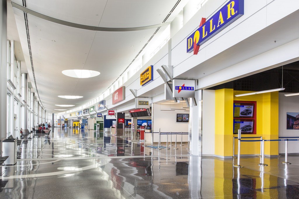 Rental Car Facility at Sea-Tac Airport, 1 May 2014