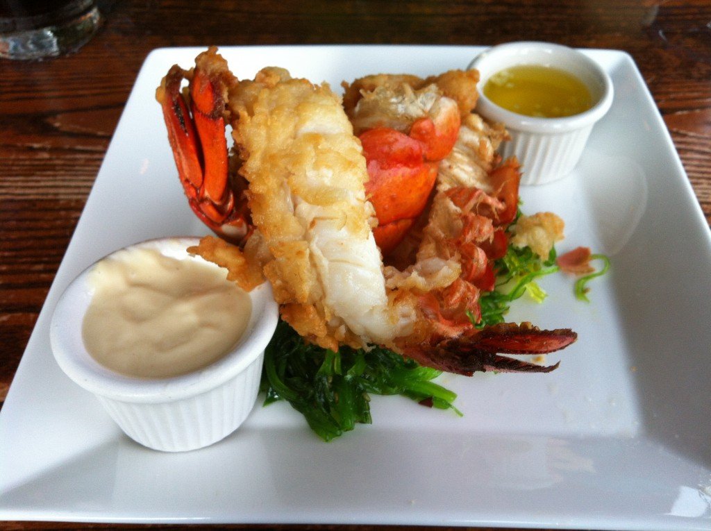 This is definitely the place to try fried lobster!