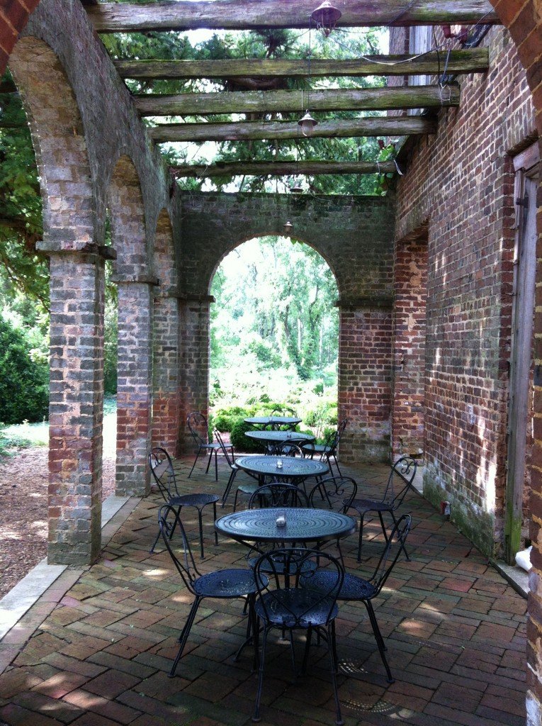 Terrace at the Manor House which is perfect for events.