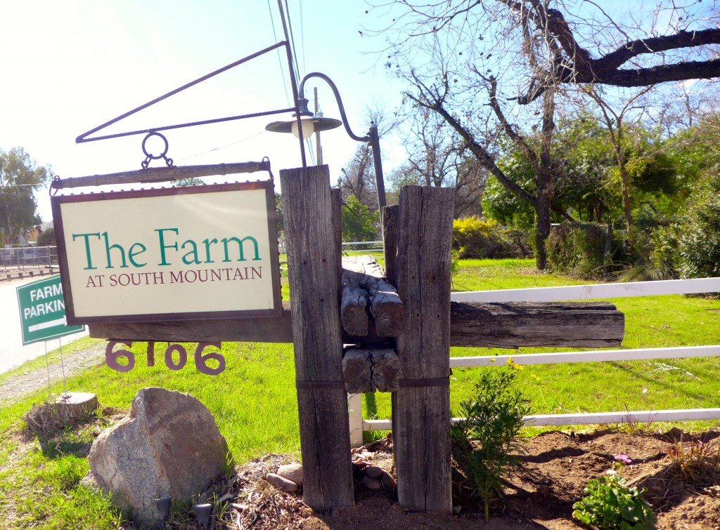 Entrance to The Farm at South Mountain, Photo Maralyn D. Hill