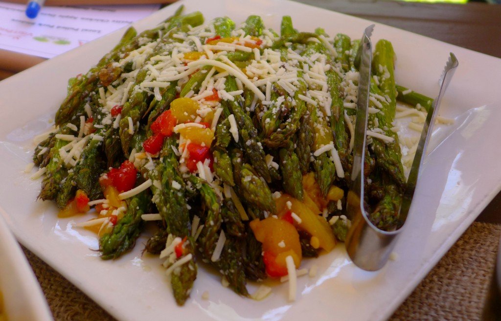Garden grilled asparagus, Photo Maralyn D. Hill