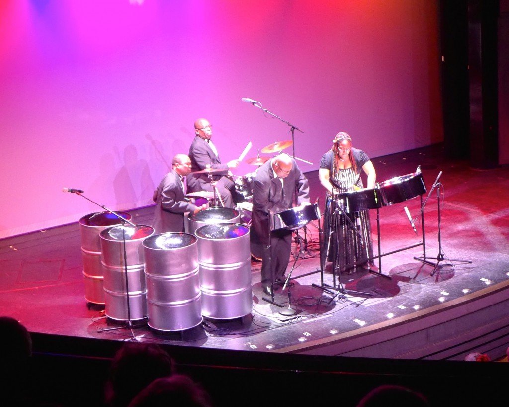 Island Magic Steelband on stage, Image - Maralyn D. Hill