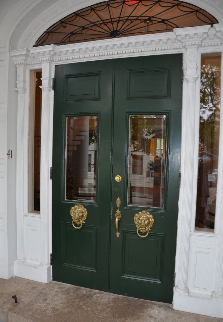 Front Doors to the Vanderbilt Grace Hotel.