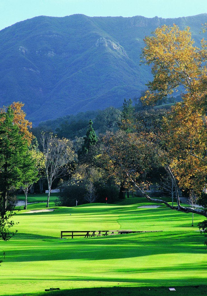 One of two golf courses a the Alisal