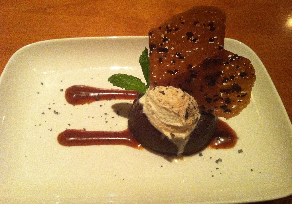 Melting Chocolate Cake at Andaluca