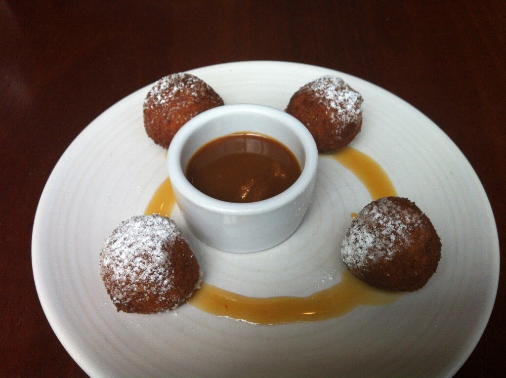 Rice Pudding Fritters at Agrodolce