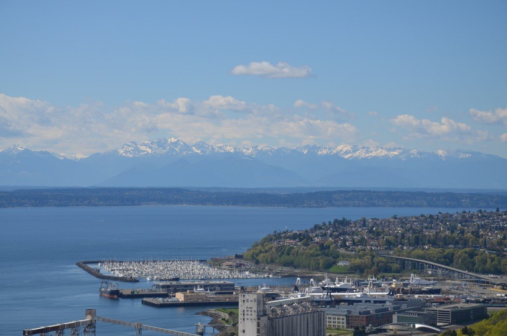 View of Seattle from the Space Needle