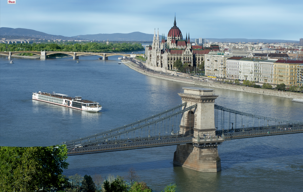 Sailing into Budapest on a Viking River Cruise