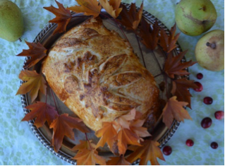 Harry and David Turkey And Apple Cranberry Walnut stuffing En Croute