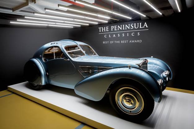 1936 Bugatti Type 57SC Coupé Atlantic Wins Third Annual The Peninsula ...