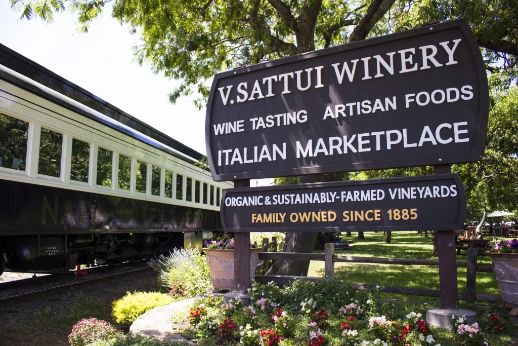 Photo credit: Courtesy of the Napa Valley Wine Train V Sattui Winery