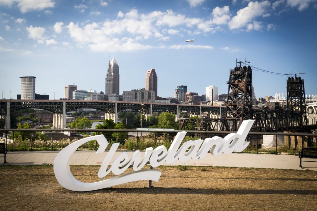 Cleveland sign courtesy of Destination Cleveland