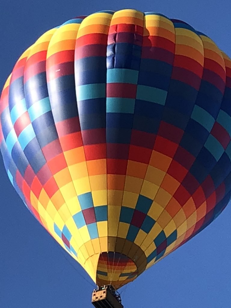 Napa Valley Aloft balloon rides departs out of V Marketplace in the heart of Yountville