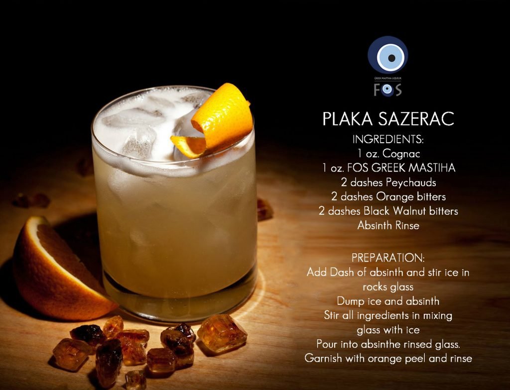 FOS Cocktails - Plaka Sazerac