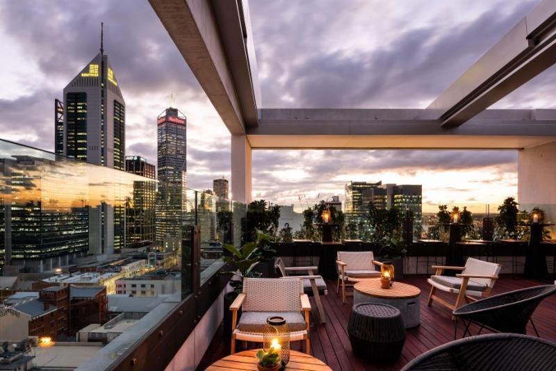 QT Perth Unveils Late-Night Rooftop Hot Spot