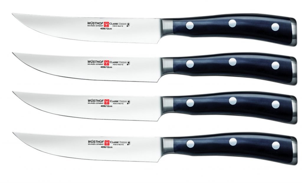  Four Piece Steak Knife Set (components)