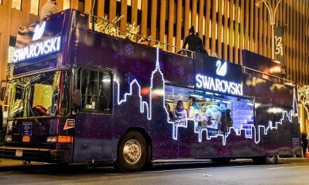Celebrate The Season At The Swarovski Holiday Bus Located At New York City’s Most Iconic Destinations
