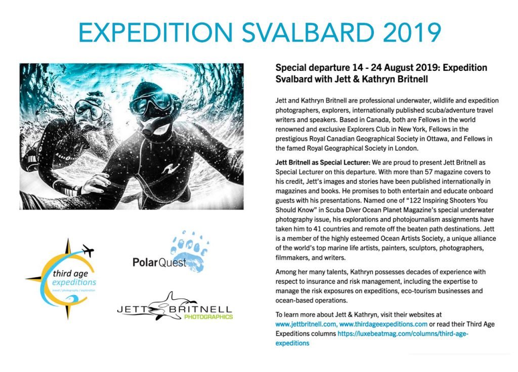 Expedition Svalbard 2019 Blue - Jett Britnell