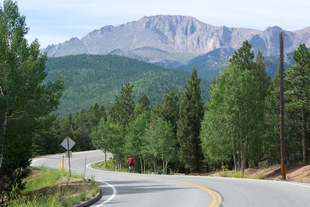 Pikes Peak Highway courtesy of Visit Colorado Springs