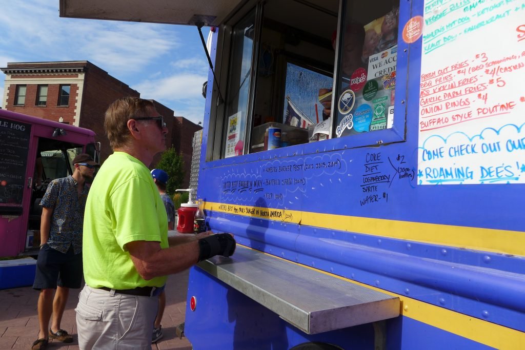 Food Truck Tuesdays Larkinville, Thomas Wilkolaski, The Roaming Buffalo