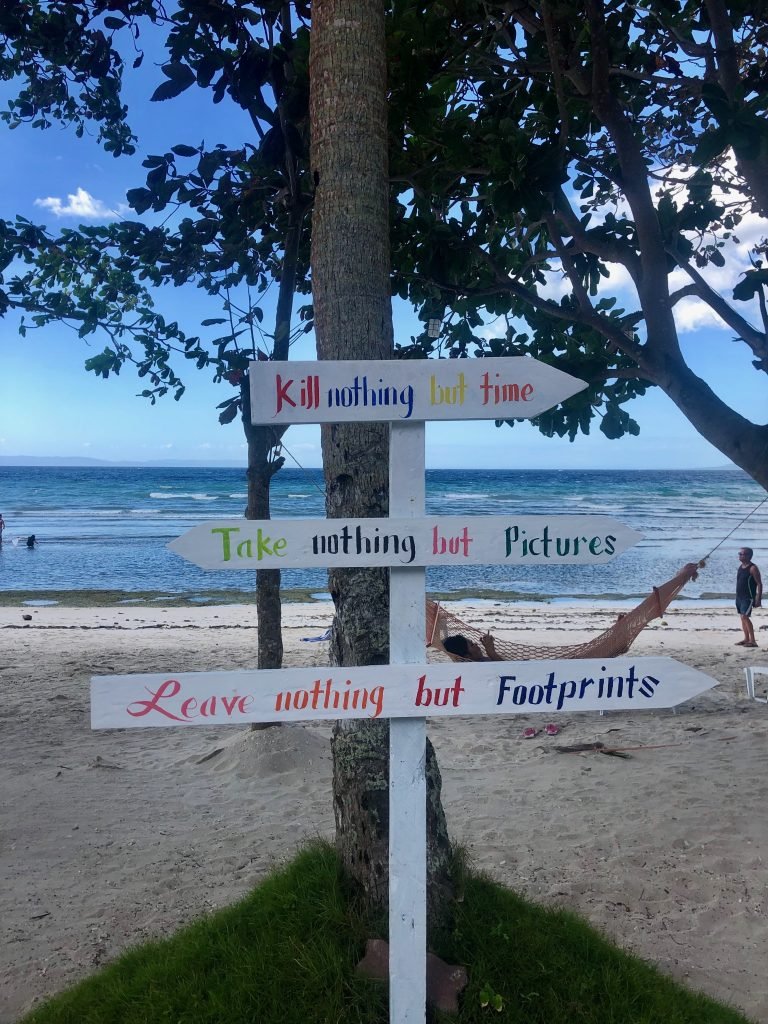 Bohol, Philippines, Sign